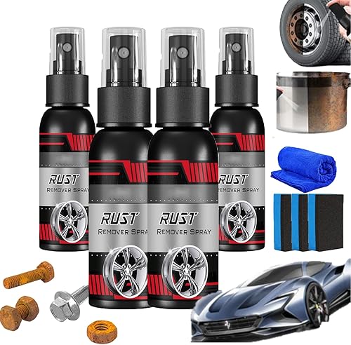 Miniatura 9 de Agente renovador de cubo de rueda multifuncional, removedor de óxido de metal multifuncional, espray de eliminación de óxido para automóvil,