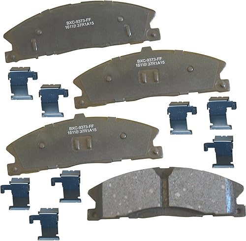 Miniatura 104 de Pastillas de freno delanteras cerámicas Bendix Premium SBC11 para modelos seleccionados Dodge Dart, Ford Fairlane, Falcon, Sedan Delivery, Mustang