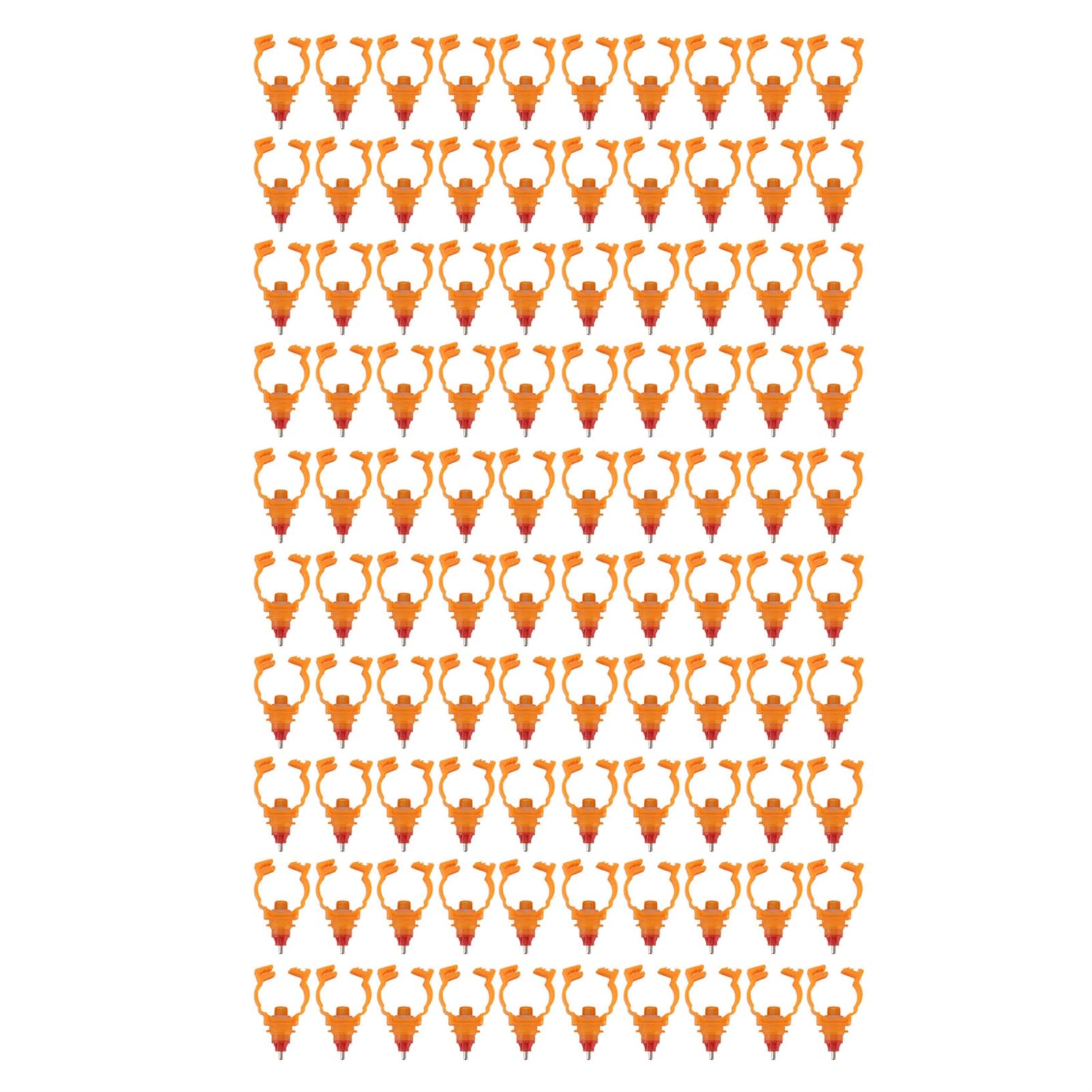 Automatic Chicken Waterer, 100PCS Chicken Water Nipples Chicken Water Feeder Spring Bayonet G3 4 Poultry Water Nipple Drinker Feeders