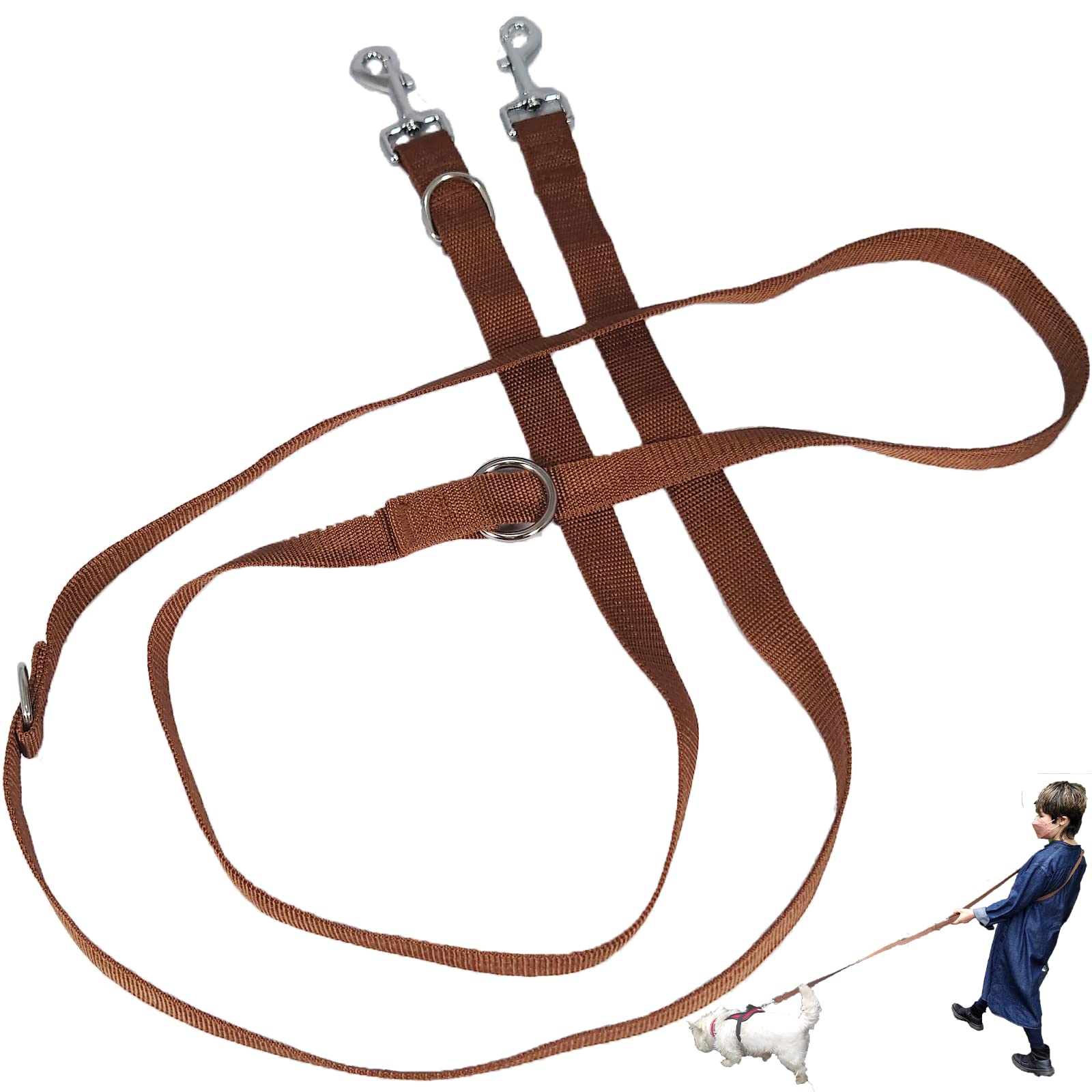 Amazon | [DOGGIT] 犬用 ハンズフリーリード 多機能 ショルダー