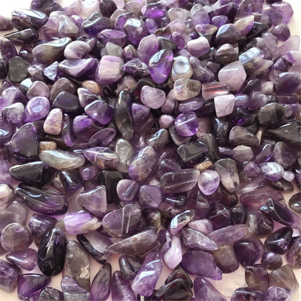 AITELEI 1 lb Natural Amethyst Crystal Crushed Stone Healing Reiki Crystal Irregular Shaped Stones Jewelry Making Home Decoration - Image 5