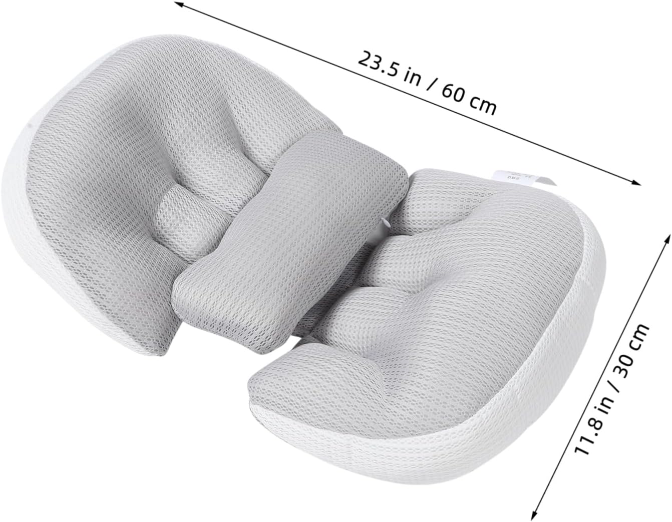 VANZACK 2Sets Maternity Pillow for Pregnant Women Soft Pregnancy for Side Sleeping Washable Belly Support Cushion Versatile Design for Comfort and Support