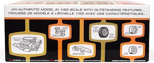 Miniatura 3 de AMT 1962 Chevy Impala Convertible 125 Modelo Kit