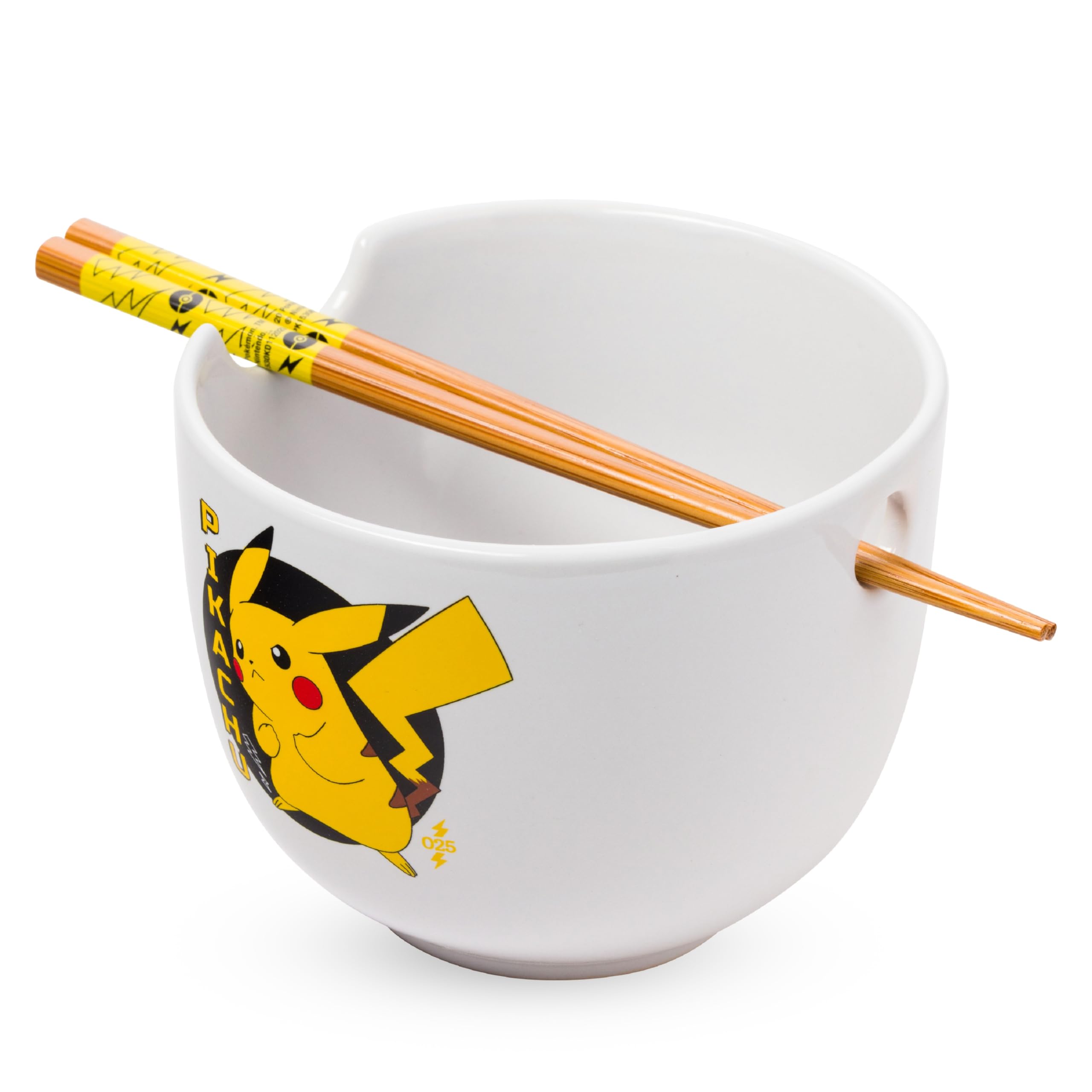 Pokémon Pokemon Pikachu Ramen Bowl With Chopsticks