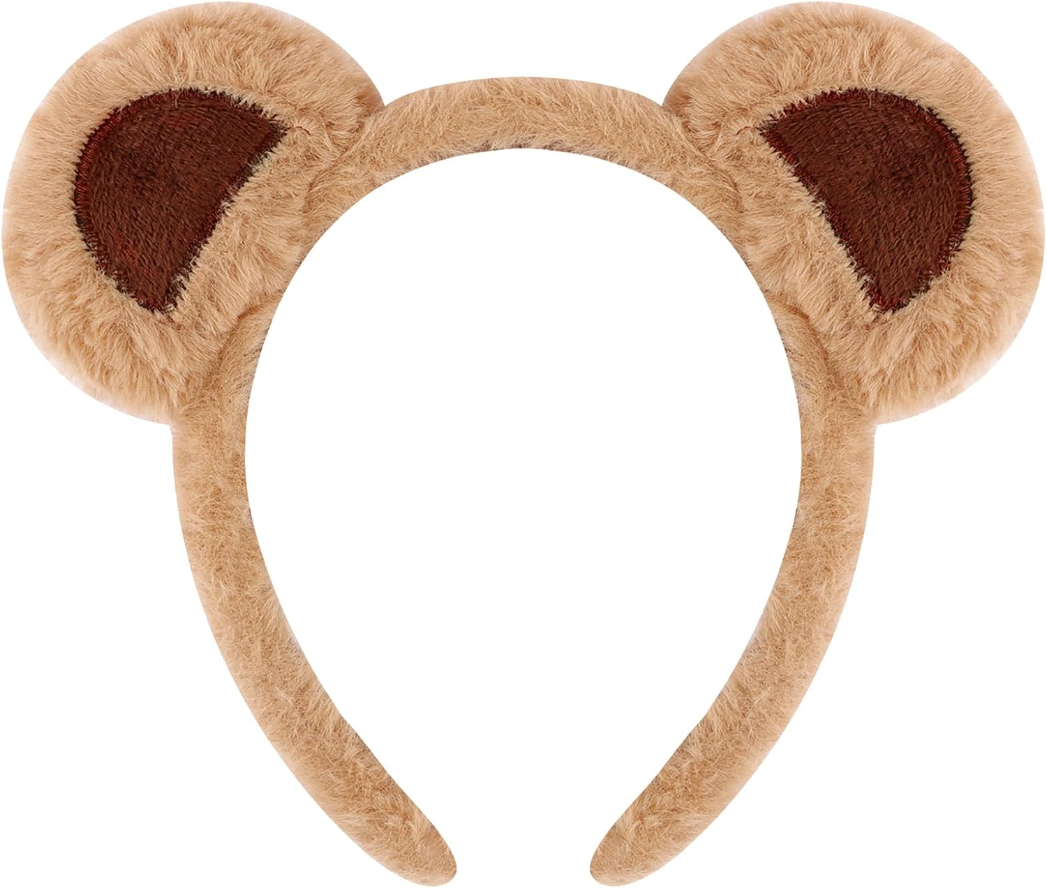 Chanaco Bear Ear Headband Bear Costume Chipmunk Ears Alvin and the Chipmunk Ears Animal Ears Headband for Washing Face Animal Party Halloween Decoration