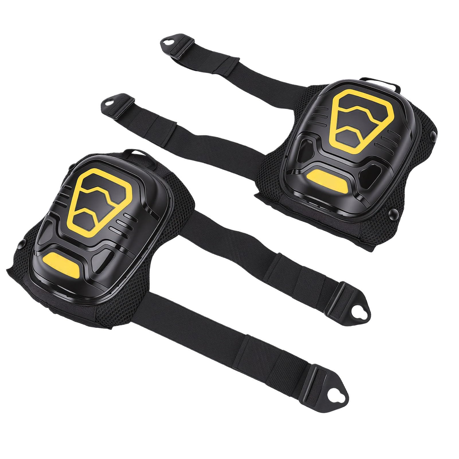 Eujgoov Rodilleras para Hombre, Rodilleras de Trabajo, Profesionales con Cojín de Gel de Espuma EVA de 1,3 Cm de Grosor para Construcción, Jardinería, Limpieza, Soldadura,