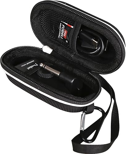 Miniatura 2 de Estuche de transporte EVA compatible con amplificador de auriculares Fender Mustang, bolsa de almacenamiento dura (solo estuche)