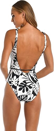 Vista 4 de Sunshine 79 Traje de baño de una pieza estándar sobre el hombro para mujer