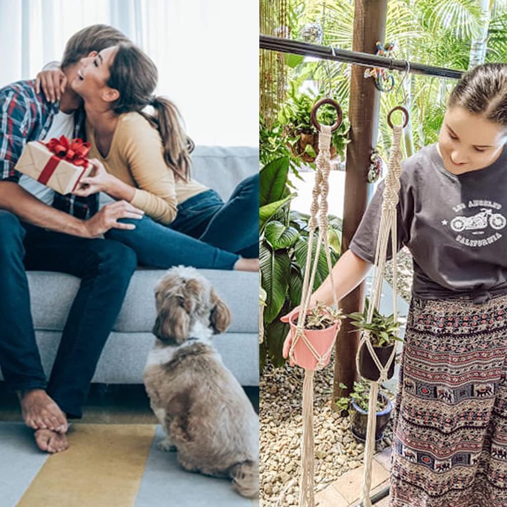 Kit De Macramé 3 En 1 Pour Adulte Débutant: 3 Arbres De Noël À Faire