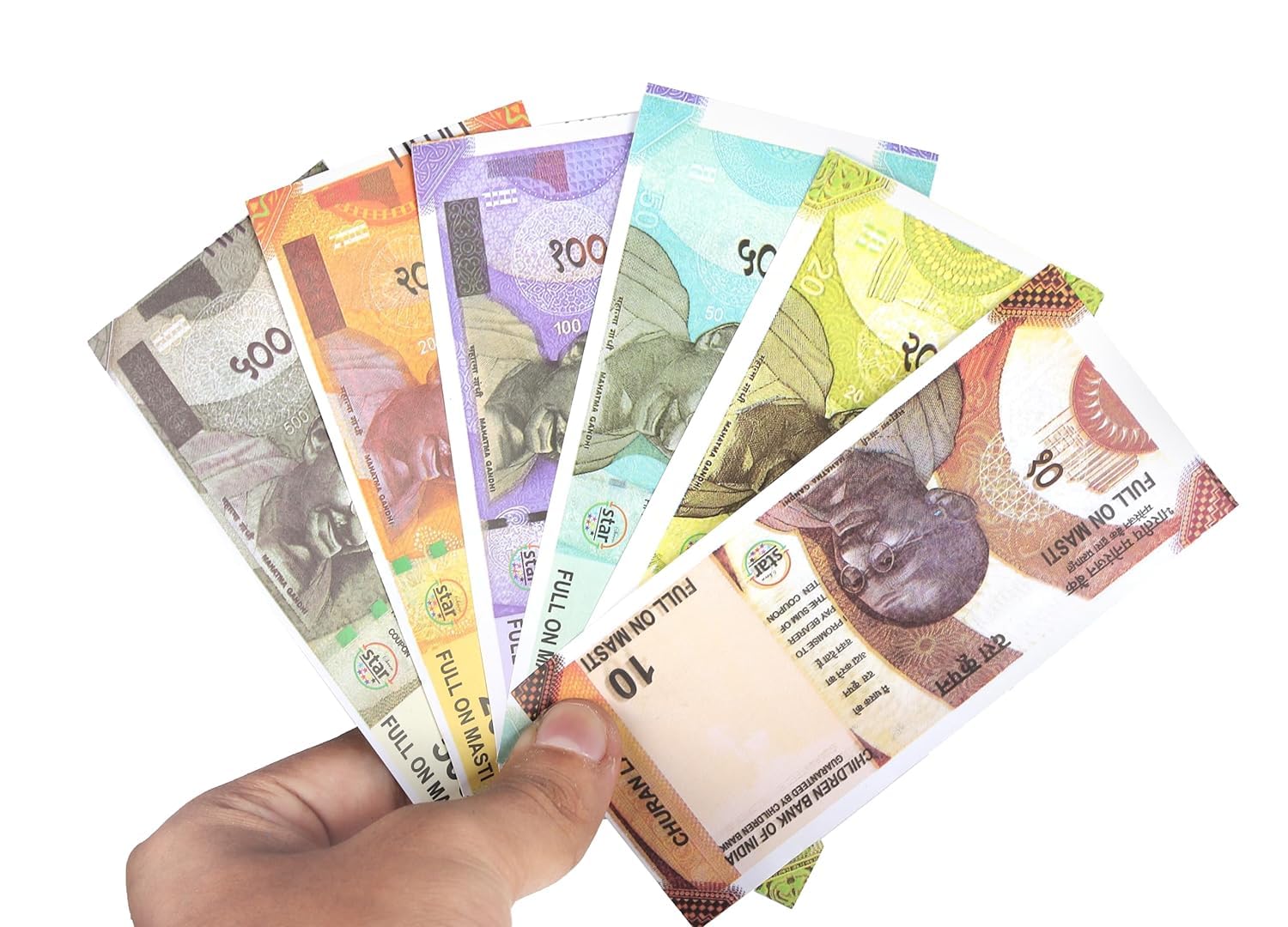 See full amazon price history chart for Laserbot Dummy Indian Rupees Currency Notes (Size - 7 X15 cm) for Kids Play Toy | Each (6 X 25=150) Fake Notes of 10 20 50 100 200 500 for Children Activity Play, Multicolor (150) Laserbot Dummy Indian Rupees Currency Notes (Size - 7 X15 cm) for Kids Play Toy | Each (6 X 25=150) Fake Notes of 10 20 50 100 200 500 for Children Activity Play, Multicolor (150) (B0D29NXYGP) Amazon Price History, Amazon Price Tracker