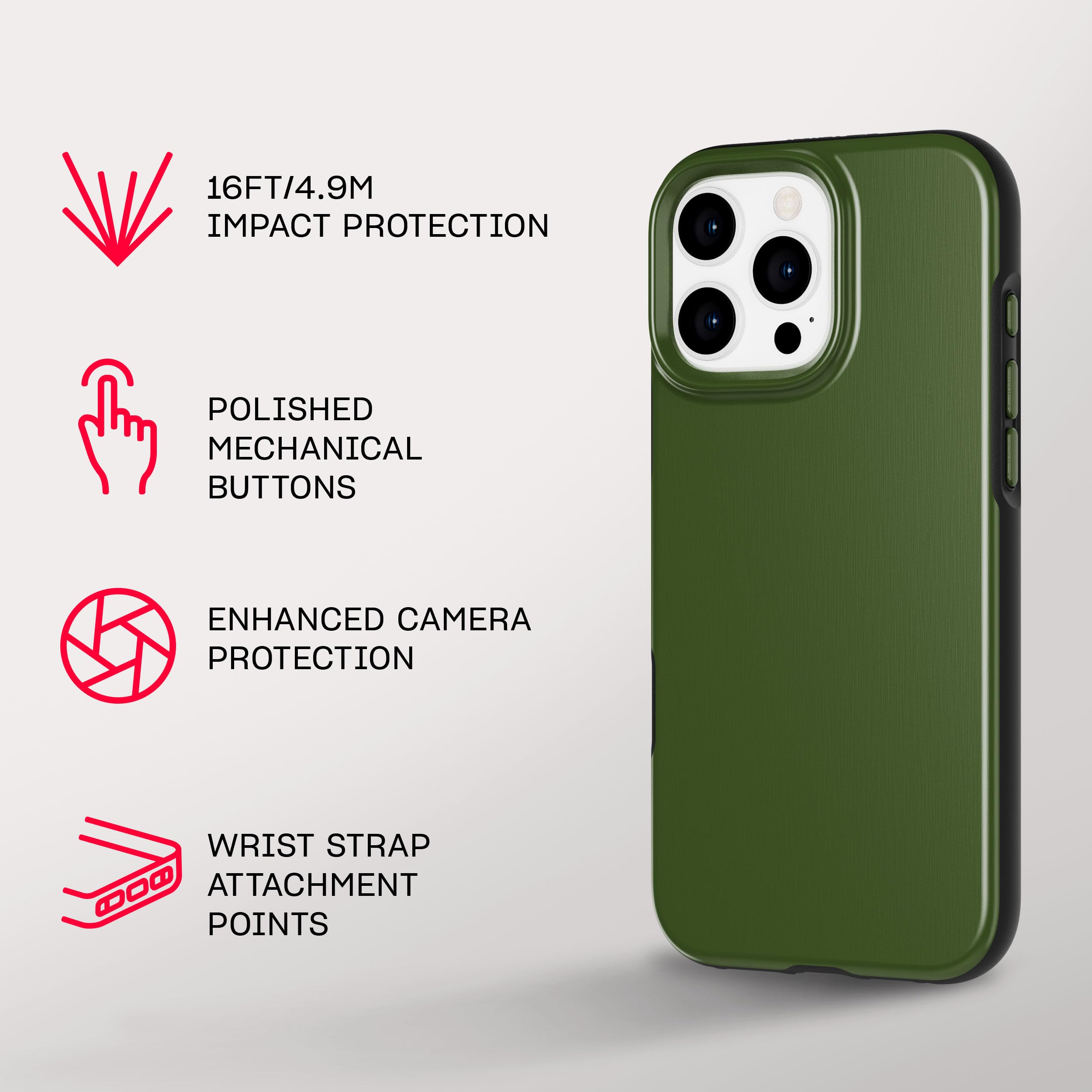 Amazon.com: Tech21 EvoDusk for iPhone 16 Pro Max Compatible with