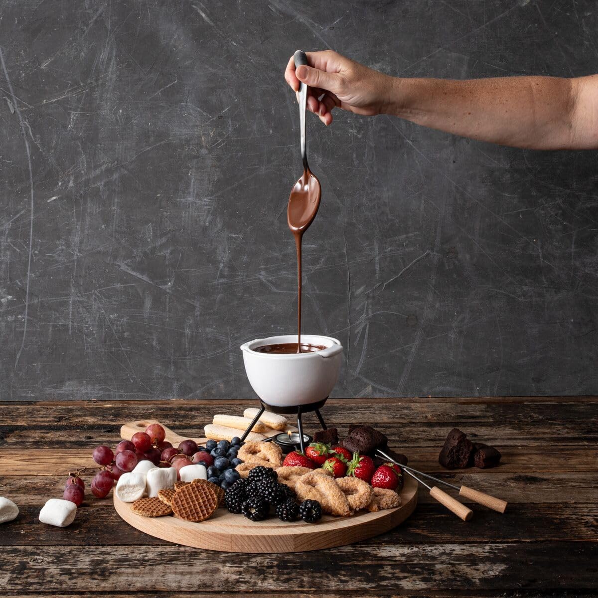 CILODO 1 St Mini Saus Verwarming Pot Rvs Soeppan Boter Pan Melk Pan Smaak Kruiden Servies Met Handvat