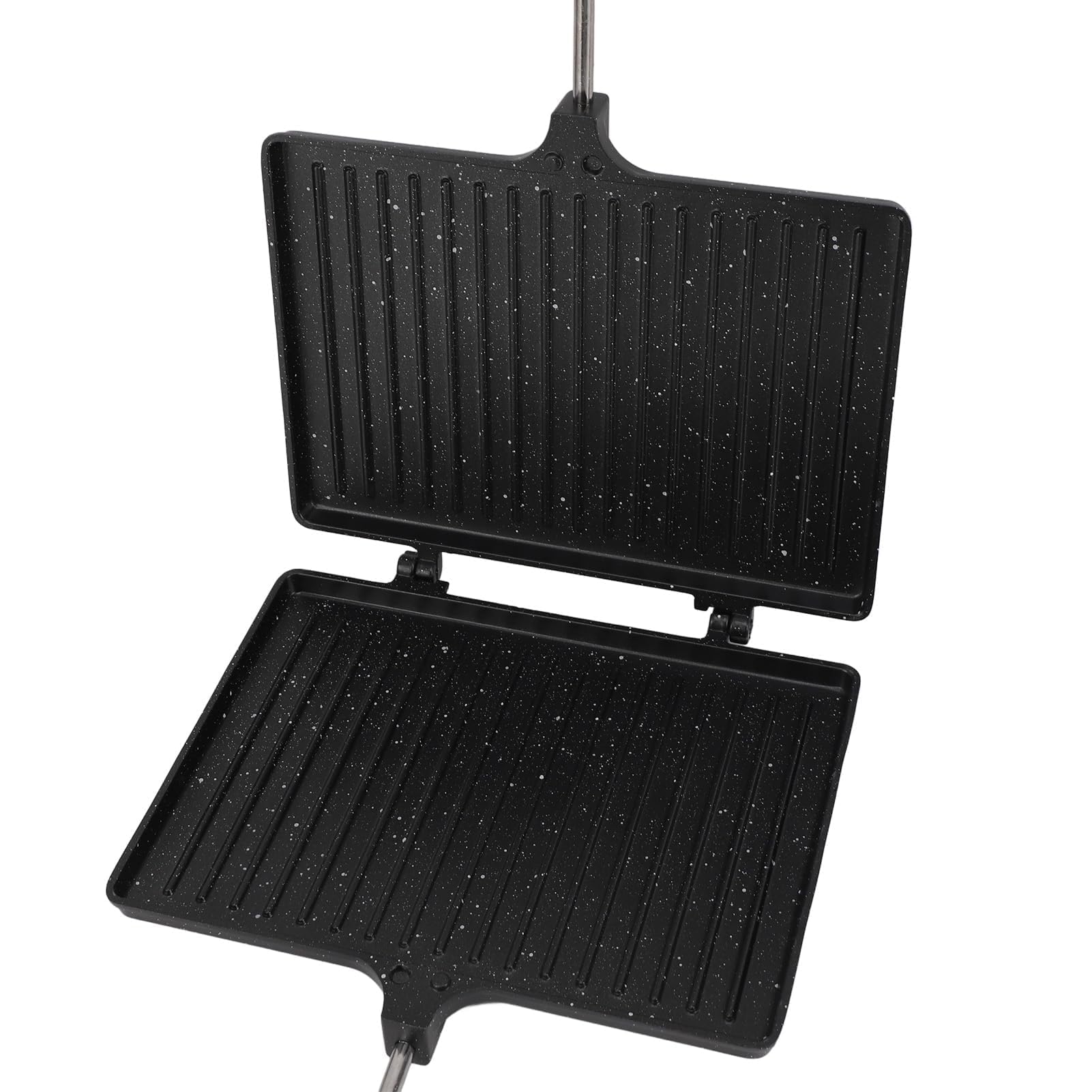 Poêle à Frire Double Face, Machine à Sandwich, Machine à Fromage Grillé, Poêle à Sandwich Antiadhésive, Grille-pain, Poêle à Griller, Machine à Sandwich Grillé Et Panini Avec Plaques Antiadhésives