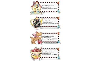 Mary Engelbreit's Nostalgic and Charming Address Labels: Personalize Your Mail with Delightful Designs