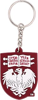 Desert Cactus University of Chicago Keychain Car Keys Holder (PVC B)
