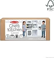 Vista 3 de Melissa & Doug - Cocina de juguete de madera para pretender ser chef