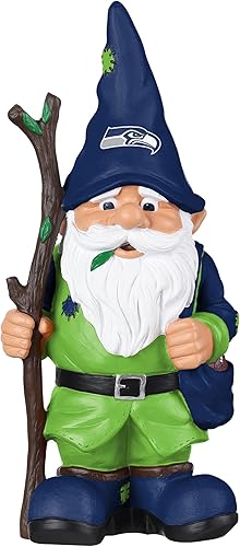 Vista 37 de NFL Team Logo Holding Stick Garden Statue Outdoor Gnome