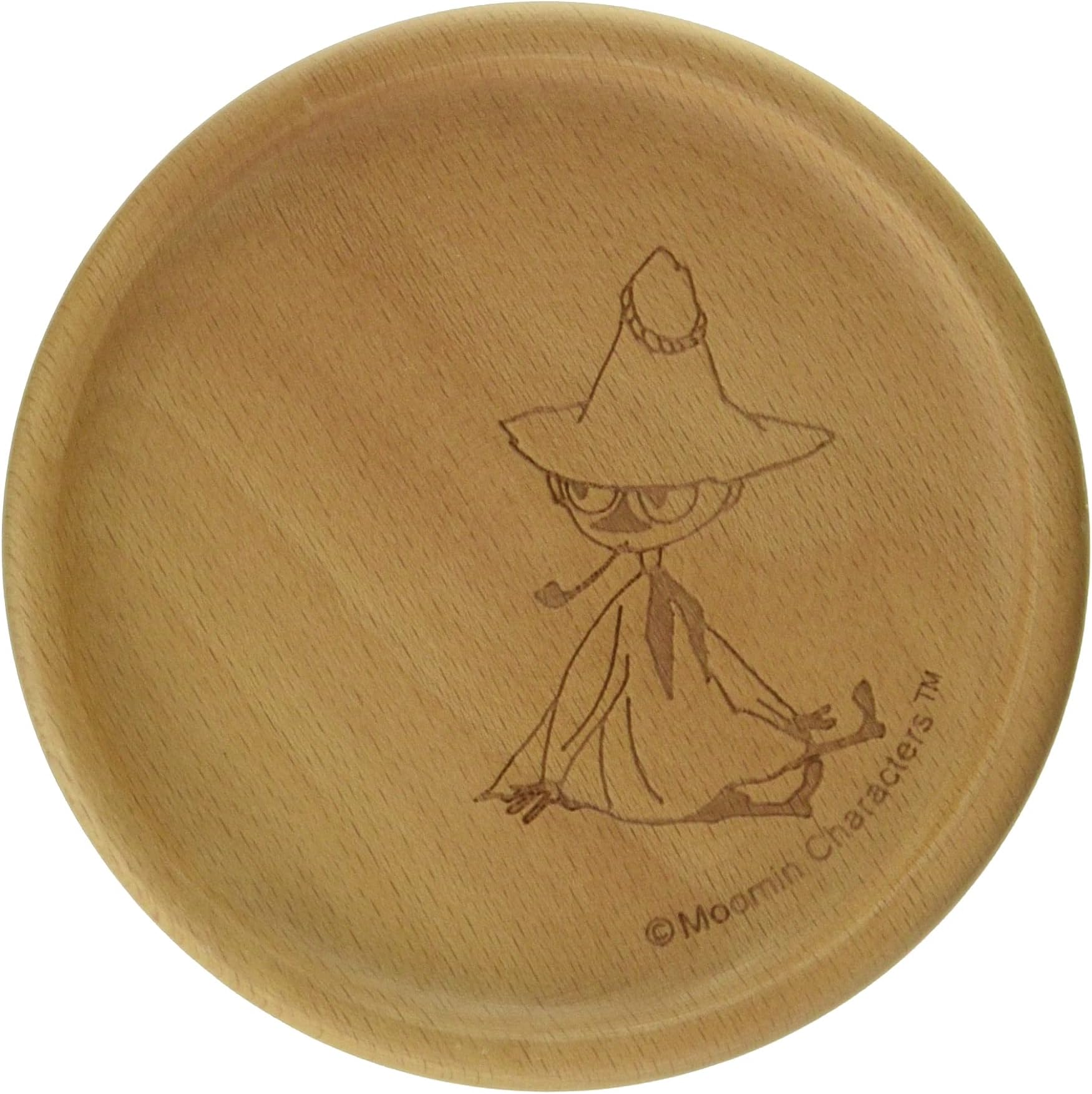 Yamaka Shoten Moomin MM793-346 Wooden Coaster Snufkin Pattern, Moomin Goods, Scandinavian