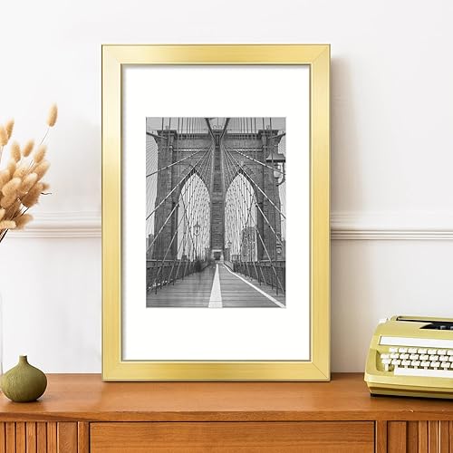 Vista 43 de LaVie Home - Portarretratos de 18 x 24 pulgadas, fotos de 16 x 20 pulgadas con paspartú, de 18 x 24 pulgadas sin paspartú, plexiglás pulido, Negro