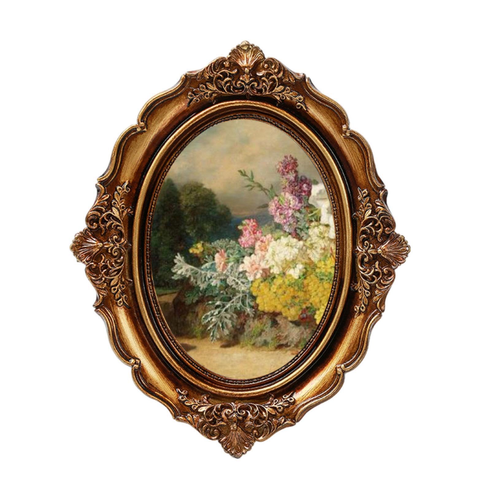 Zambuph Retro Picture Frame Tabletop Enhances Room Aesthetic Showcasing Cherished Memories Artwork Or Any Other Special Items In Stylish Way. Retro Picture