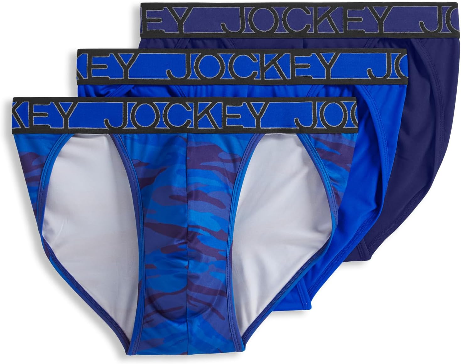 Jockey Men's Underwear Microfiber Stretch String Bikini - 3 Pack