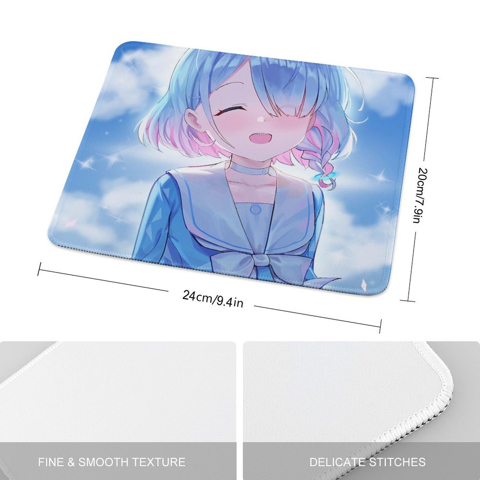 ブルーアーカイブ ゲーミングマウスパッド Amazon.co.jp: マウスパッド ゲーミングマウスパッド ブルー
