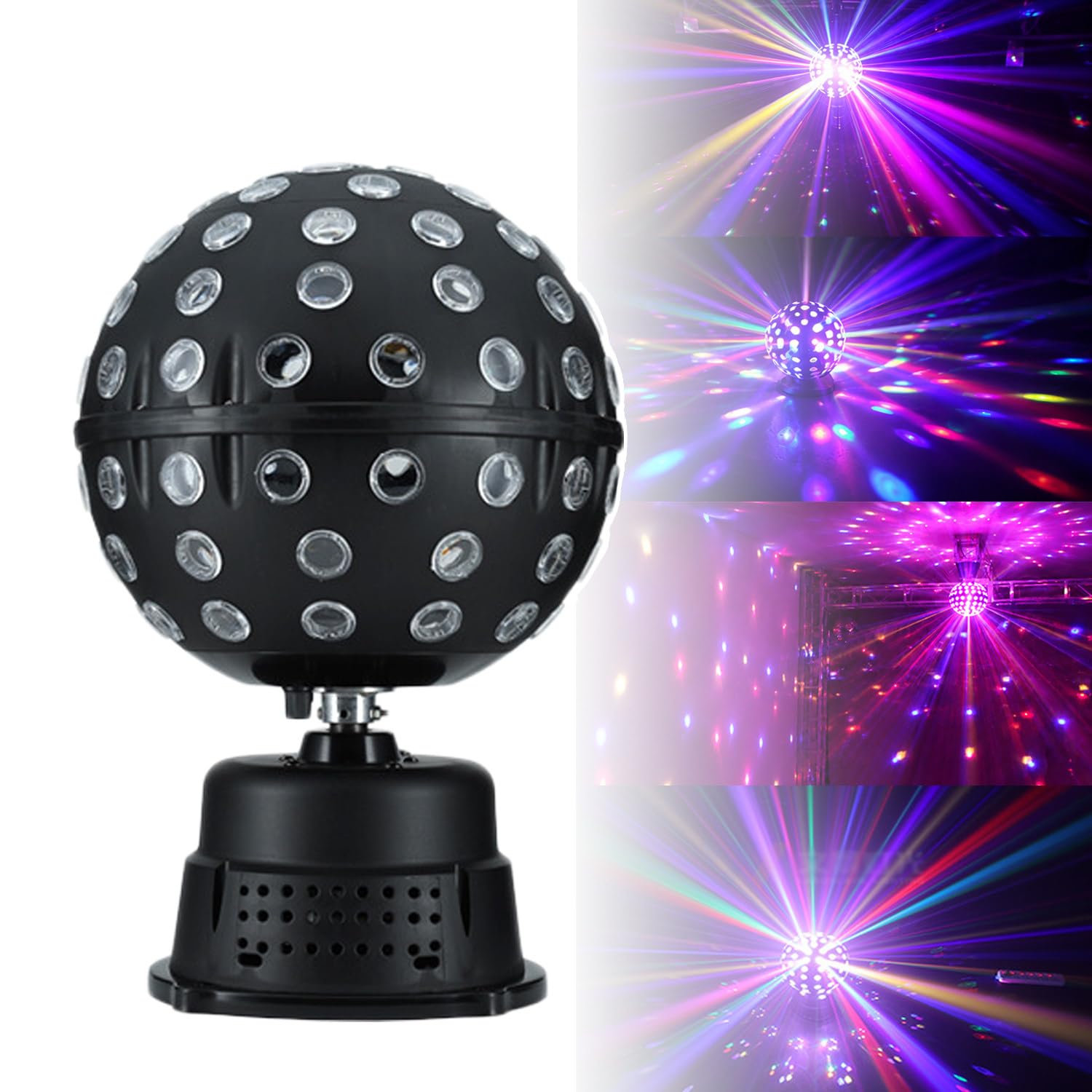 Luz LED para Escenario Y Discoteca, 9/18/12 Perlas LED, Luces De Discoteca Rgbw Largeball
