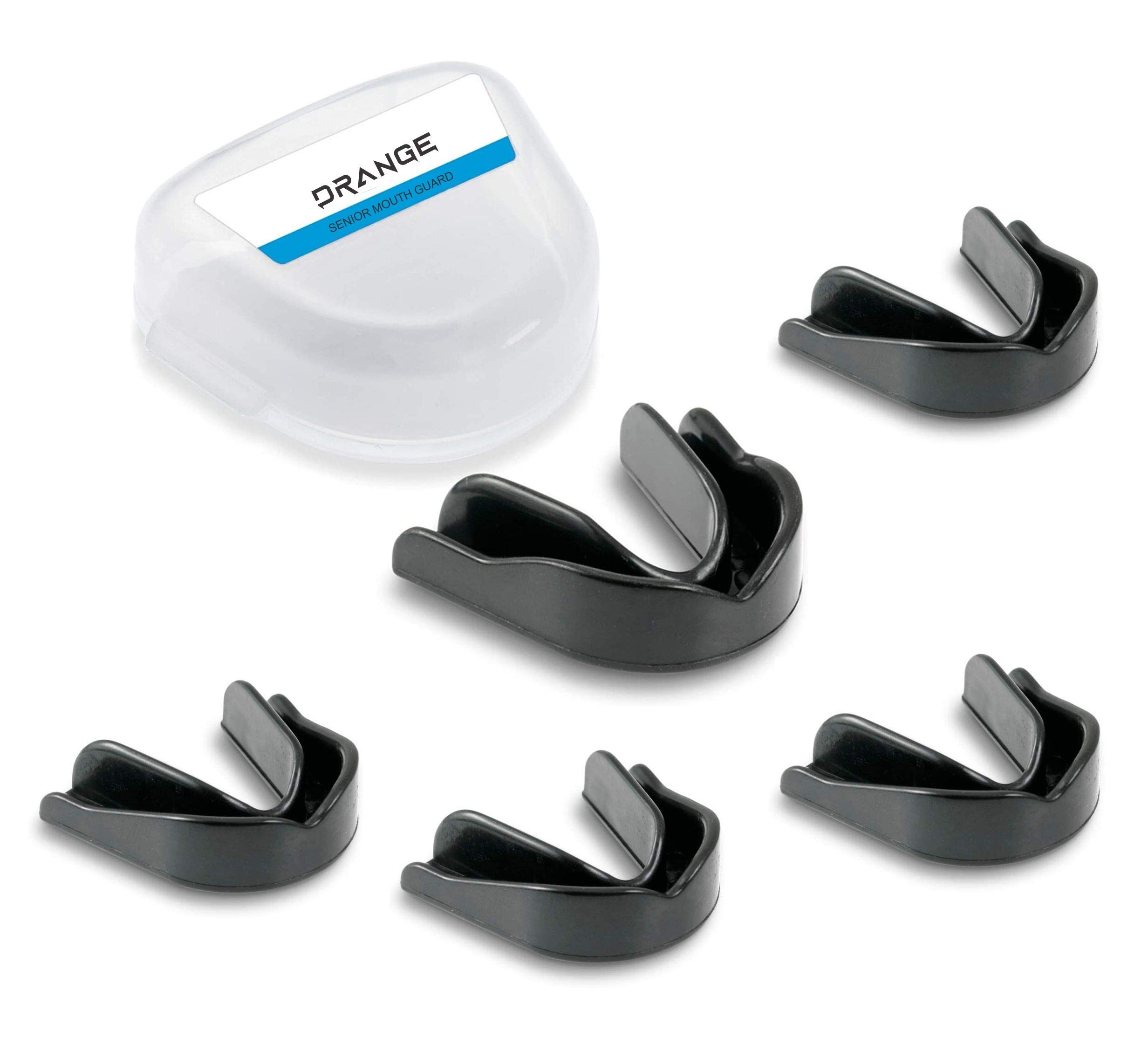 Drange MouthGuard/Gum Shield - for boxing, MMA, rugby, muay thai, hockey, judo, karate martial arts and all contact sports (PACK OF 5) (B08HJPR4JQ) Amazon Price History, Amazon Price Tracker