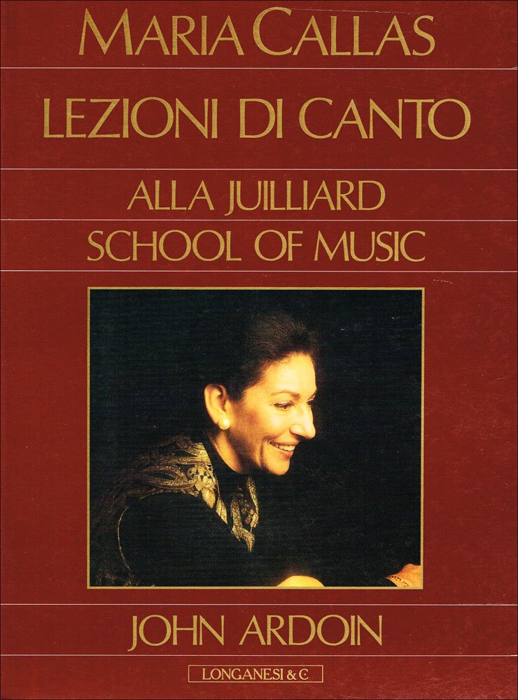 Maria Callas: lezioni di canto