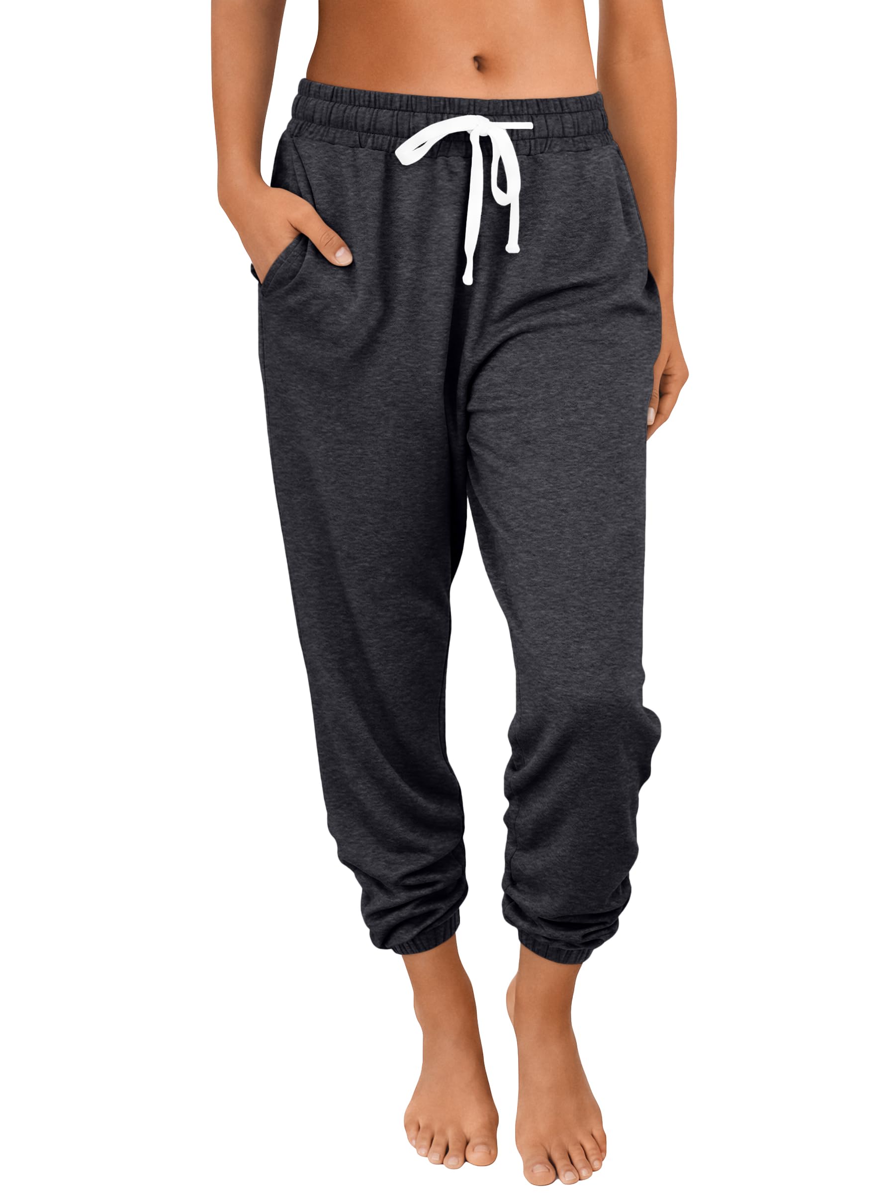 Women's High Waisted Lounge Sweatpants Jogger Pants with Pockets