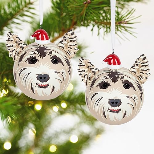 Miniatura 2 de Adornos para árbol de Navidad, adornos de Navidad 2023, adornos de bolas de Navidad para perros, decoración para mamá, novios, novias, decoraciones