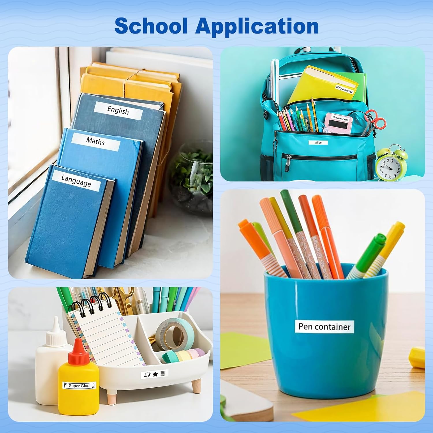 3 Pack Paper Label Refills Replacement for Dymo Letratag Refills 91200/91330 White Paper Tape 1/2 X 13, Compatible with Dymo Label Maker Refills, Work for Letra Tag LT100H LT100T QX50