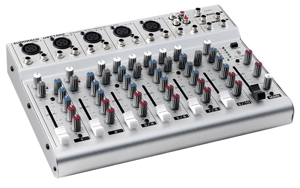 Amazon.com: Behringer 10-Input 2-Bus Mic/Line Mixer UBB1002