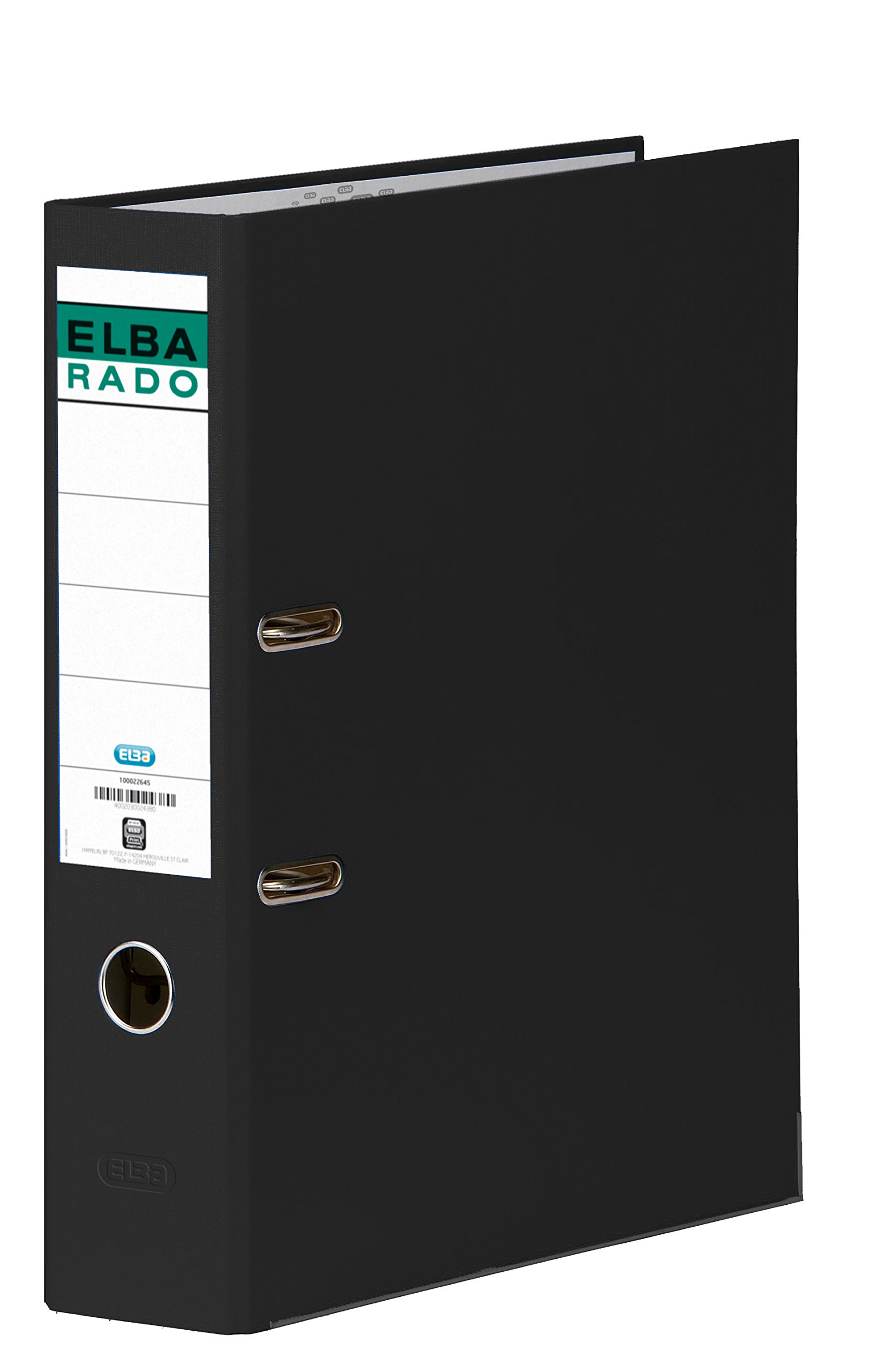 Elba 777462 - Black Rings Folder 80mm