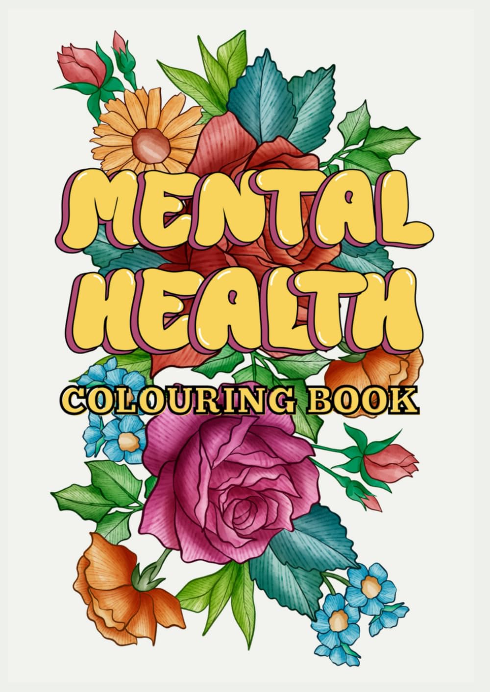 Mental Health Colouring Book