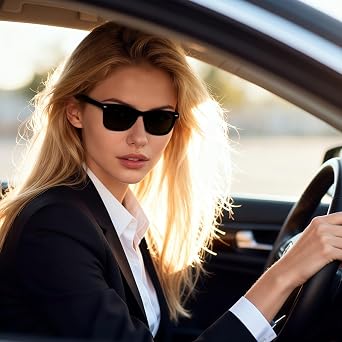 Square Polarized Sunglasses for Women Men Teenager UV400 Protection Sunglasses Small Retro Fashion Sun Glassses