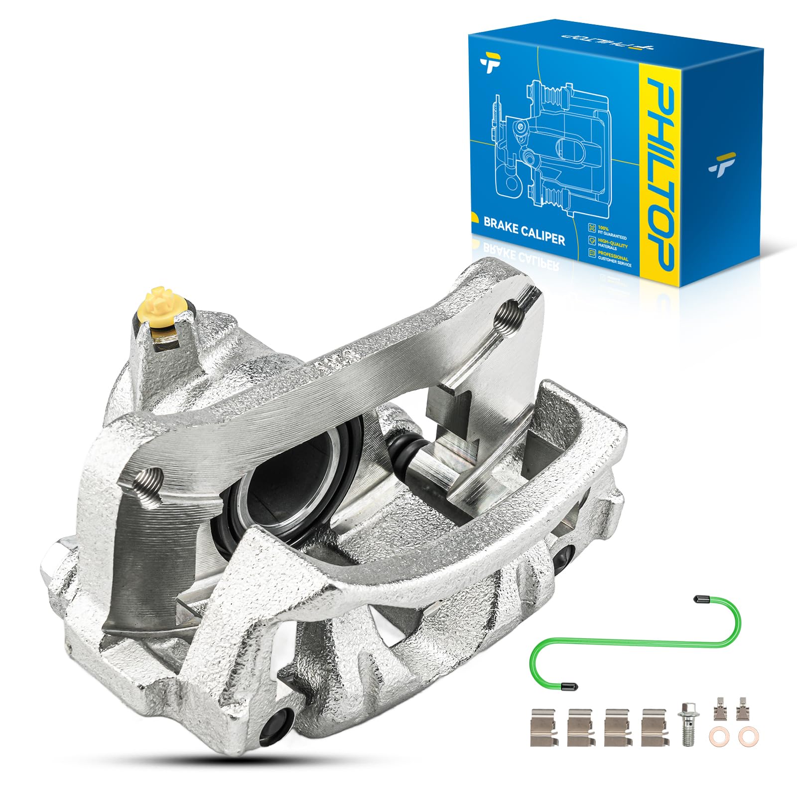 PHILTOP Rear Right Brake Caliper for Toyota 4Runner, FJ Cruiser