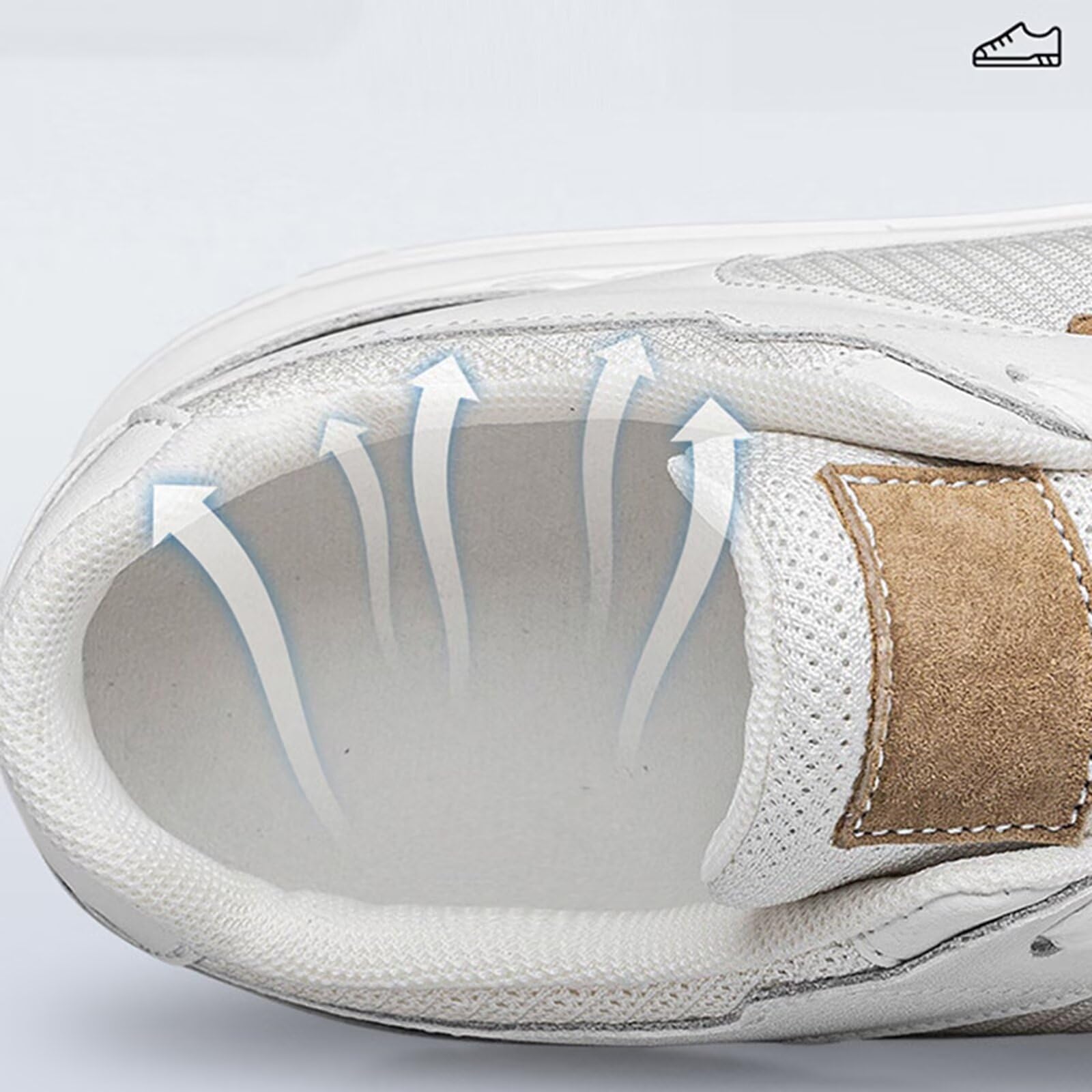 Scarpe rialzanti Invisibili da Uomo Sneakers Casual da Guida con Lacci, con Tomaia Media, per Un'Altezza di 6 cm Scarpe da Passeggio Traspiranti in Pelle