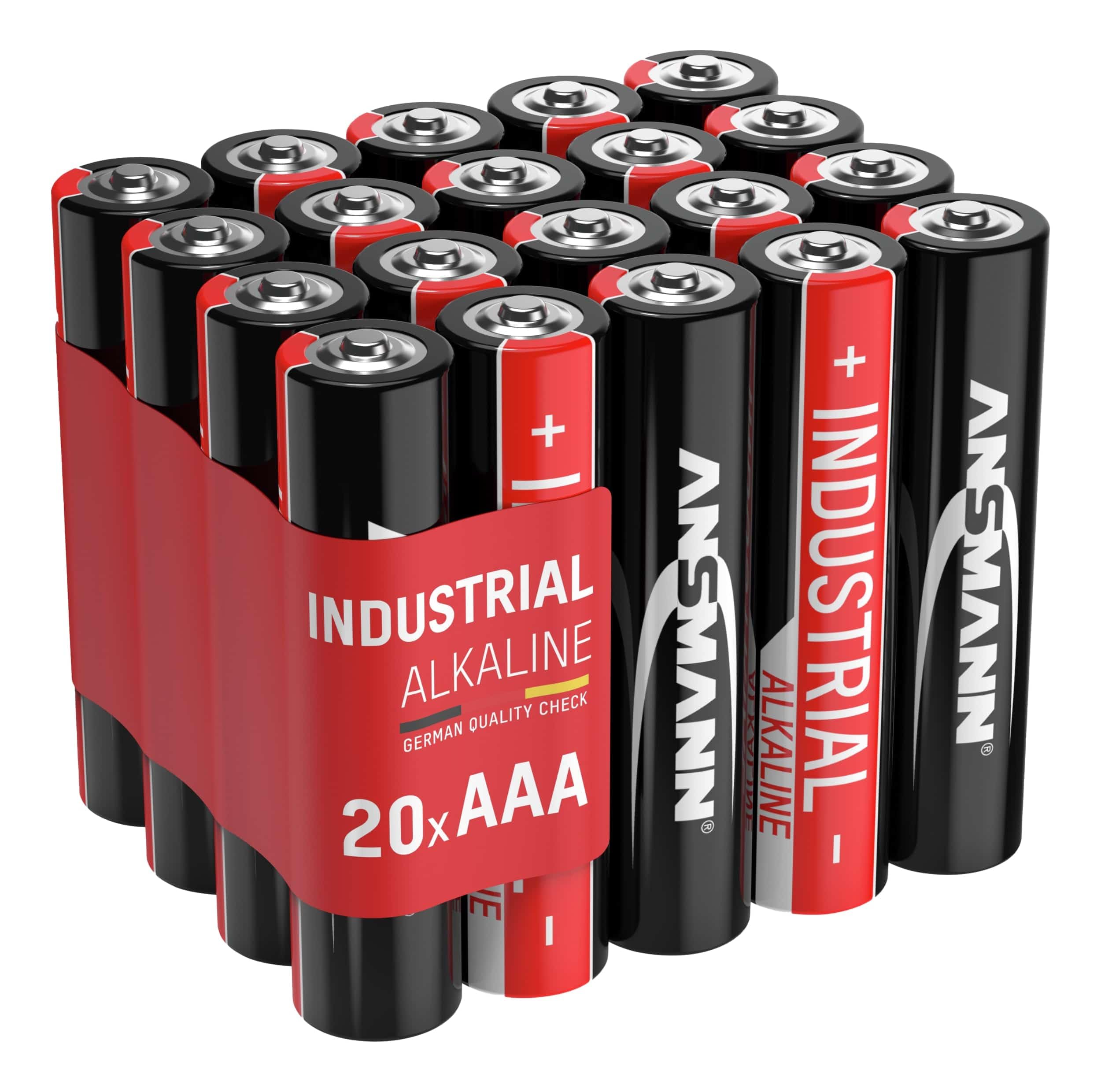 Ansmann – 1501-0004 Rechargeable Alkaline, Red