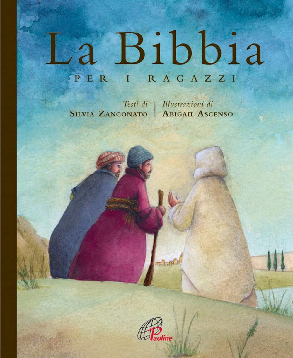 San Paolo Edizioni — Bibbia illustrata per ragazzi, testi semplificati e tavole a colori, copertina rigida