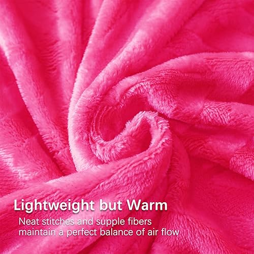 Miniatura 4 de Whale Flotilla Manta de vellón para sofá, manta suave y esponjosa con patrón de cheurón para todas las estaciones, cálida y ligera, de 50 x 60