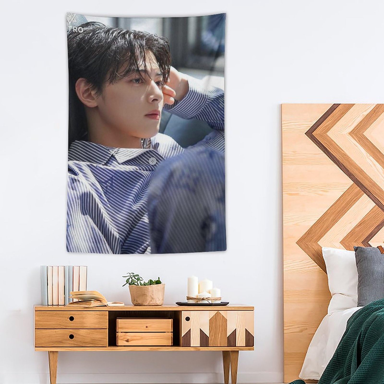 Amazon.co.jp: チャウヌ (19) タペストリー 絵画 ポスター 写真 装飾品 