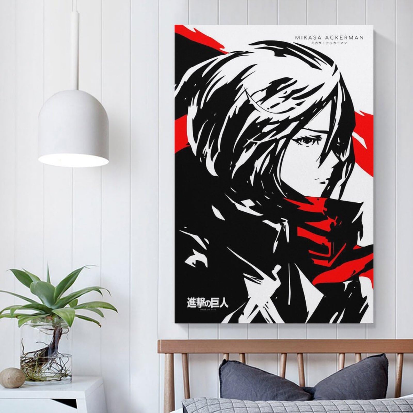 Amazon.co.jp: GENERIC 進撃の巨人 ミカサ アニメ ポスター 2 ポスター