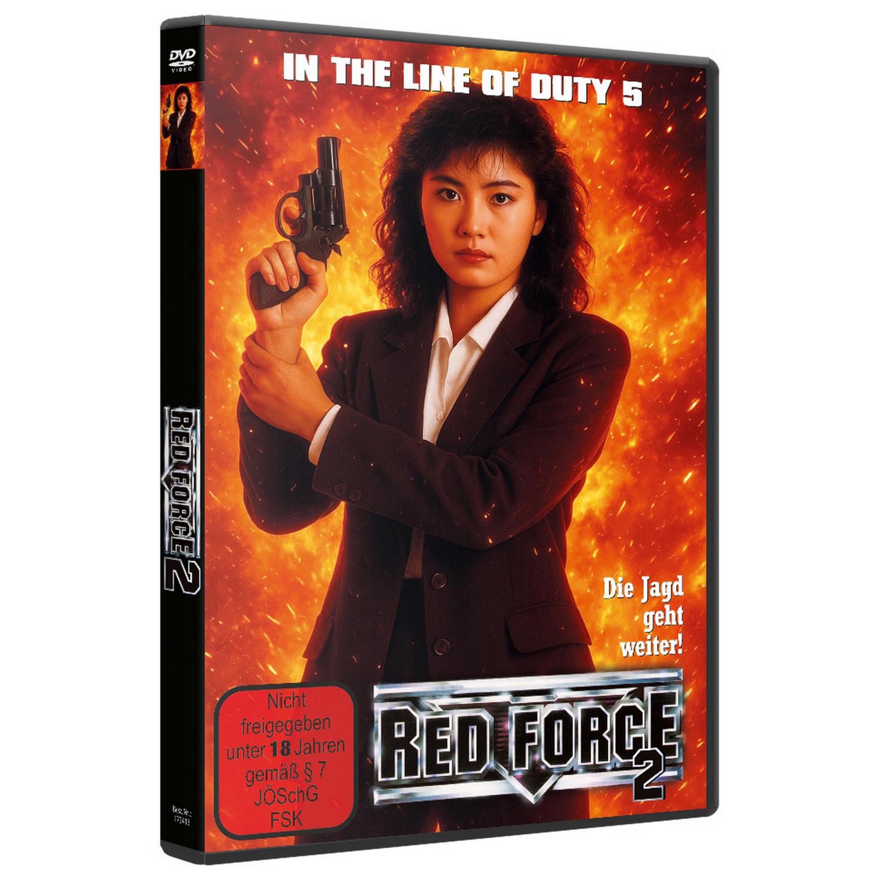 Red Force 2 in the Line of Duty 5 DVD para tarde de cine en casa
