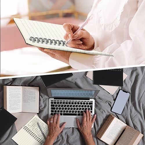 Miniatura 6 de Jutom 54 piezas cuadernos pequeños en espiral, blocs de notas de 3x5 pulgadas a granel, cuadernos de bolsillo pequeños, mini blocs de notas con