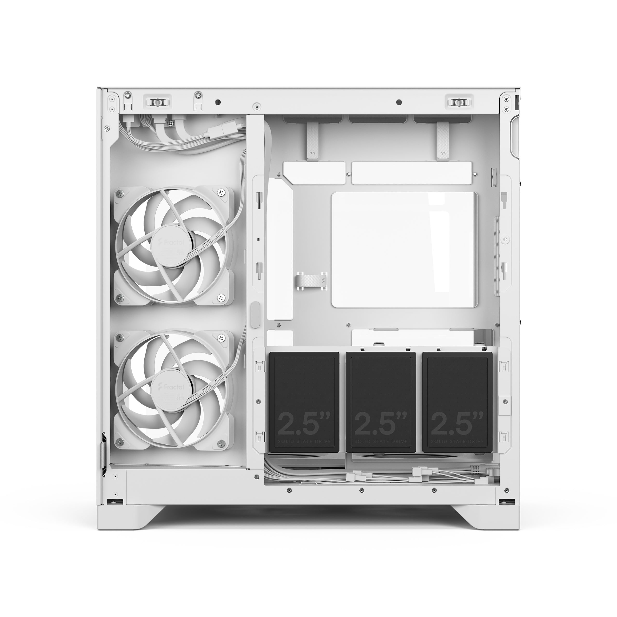 Fractal Design Pop 2 Vision White RGB Caja PC Gaming Doble Cámara ATX