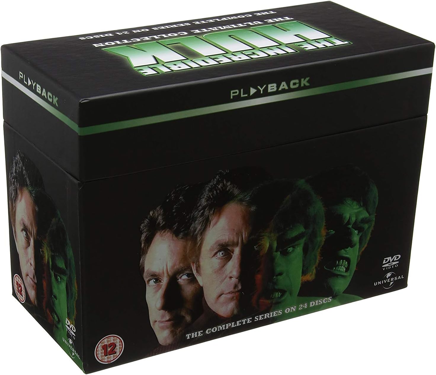 Hulk TV Series 1-5 DVD Collection [ 24 Discs ] Complete Season 1,2,3,4,5 Boxset