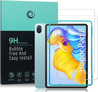 Ibywind Screen Protector Compatible with Honor Pad 8 (12 Inch) with Easy Install Kit (Centre Frame) Bubble-Free Scratch-Resistant Screen Protector with 9H Hardness