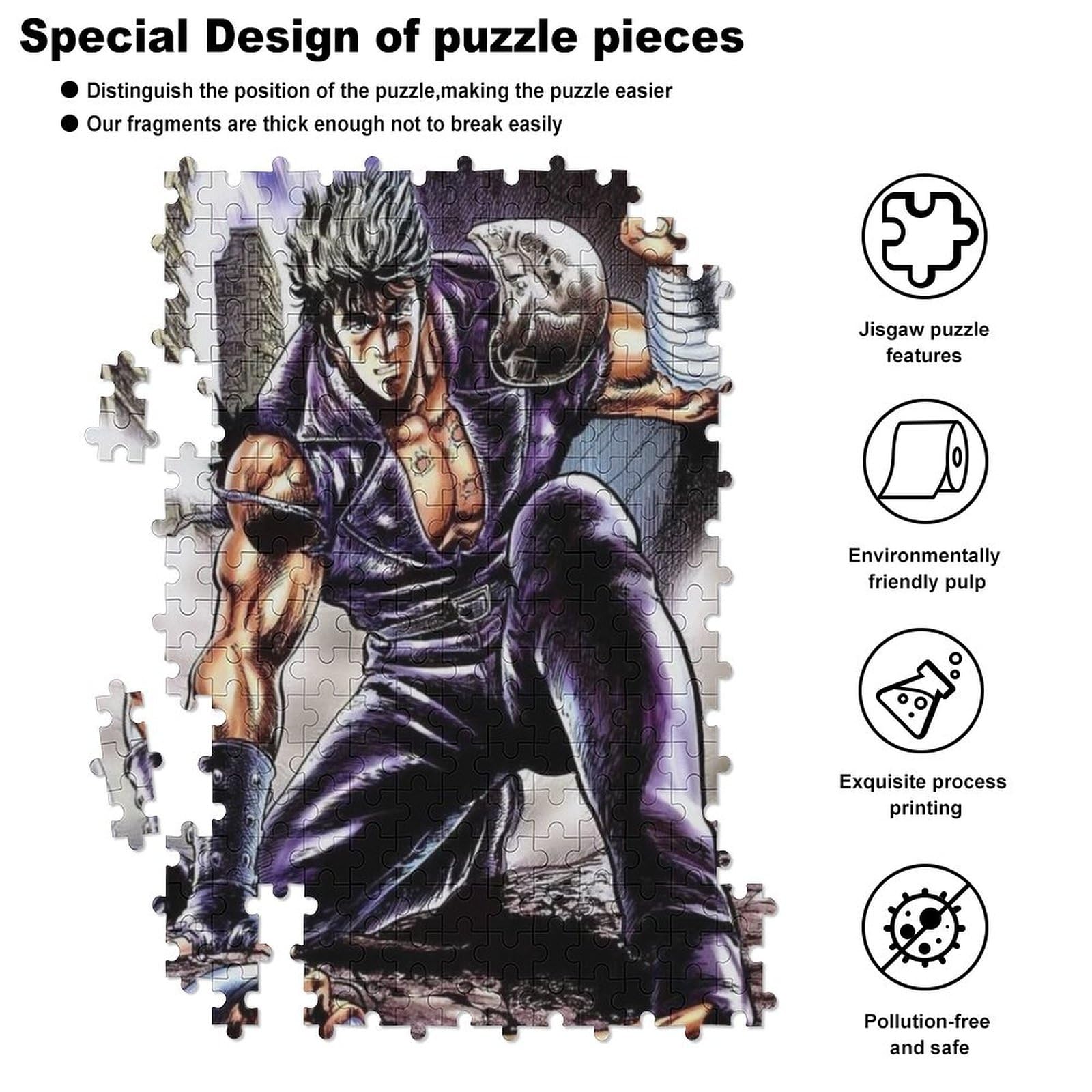 【未開封】パチスロ北斗の拳 ジグソーパズル ケンシロウバージョン 未開封】パチスロ北斗の拳 ジグソーパズル ケンシロウバージョン