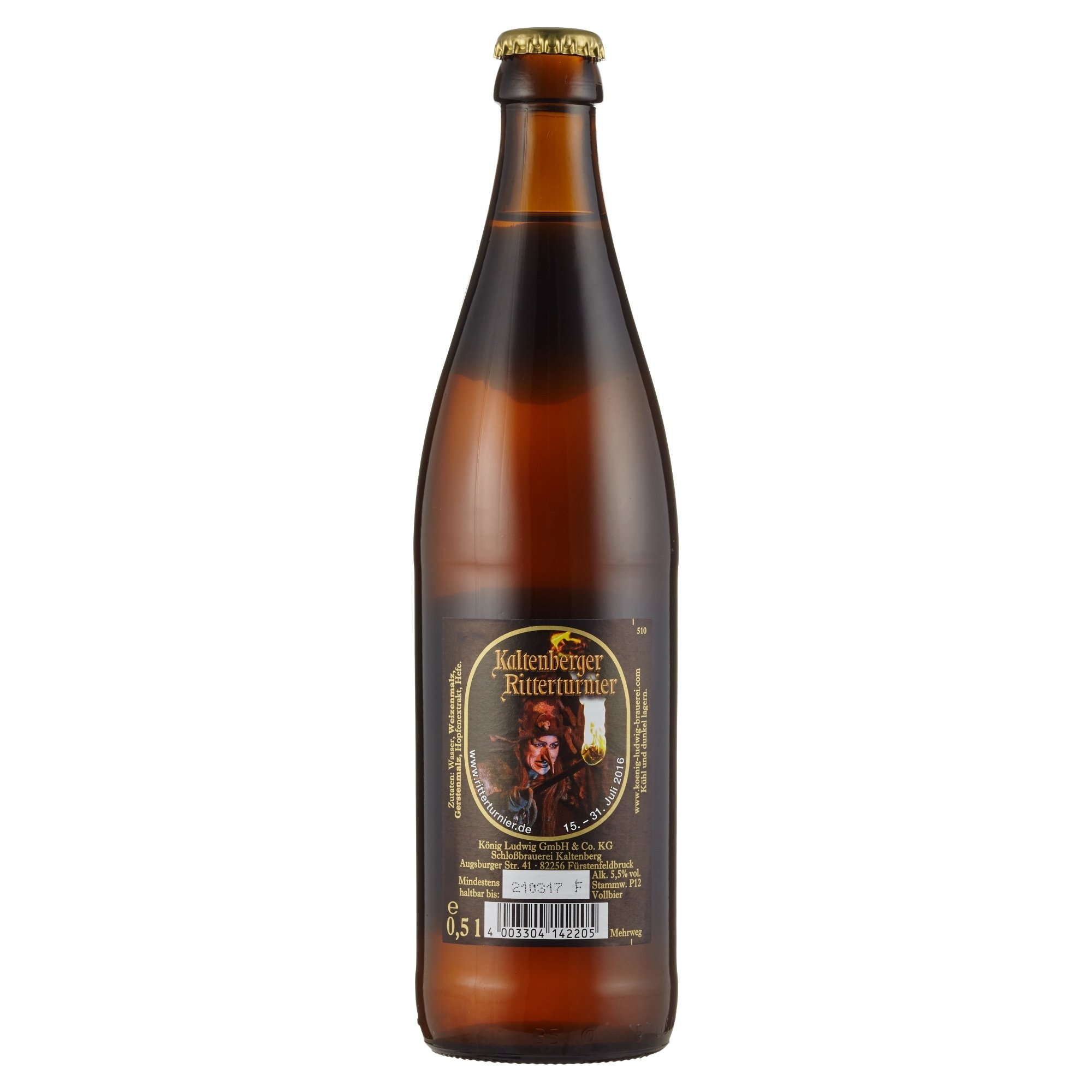 König Ludwig Weizenbier MEHRWEG (20 x 0.5 l)